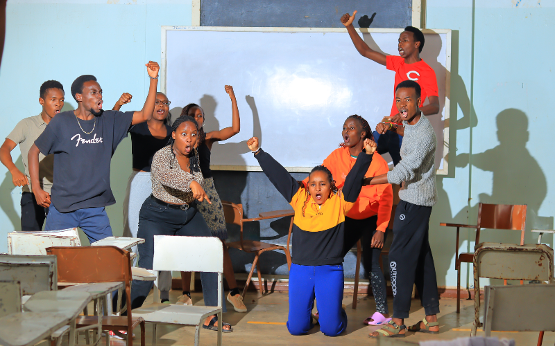 Theatre meets protest in 'The state on our throats' play