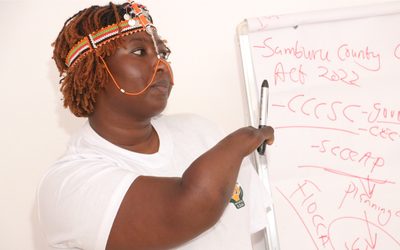 Florence Ntisai: Daring voice taking Samburu women's climate rights to continental stage
