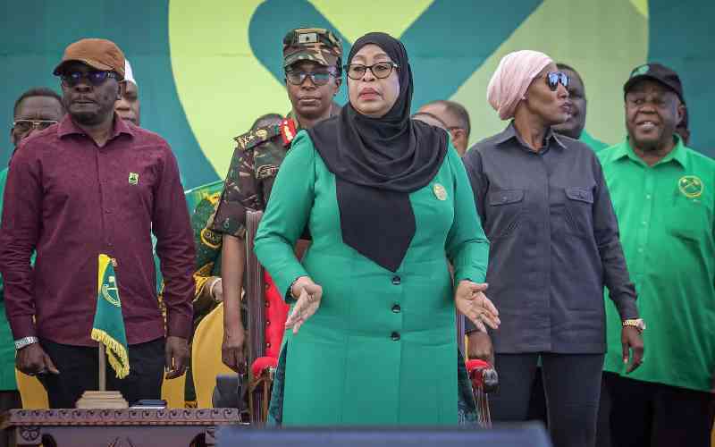 Iron Grip on Tanzanian Polls: President Suluhu's Solo Race