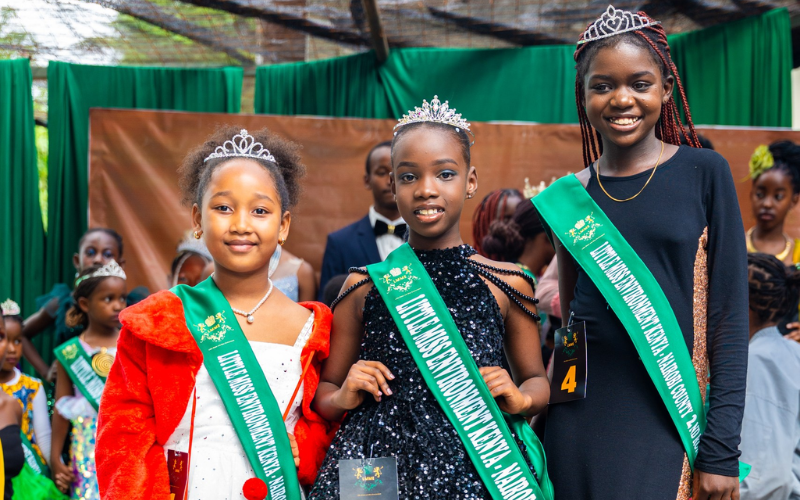 21 young contestants shine at Little Miss, Miss Environment Kenya finals