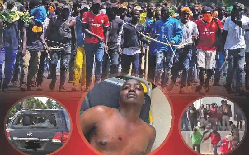 Madness of a nation: Murkomen, Omollo silent as armed goons take over streets