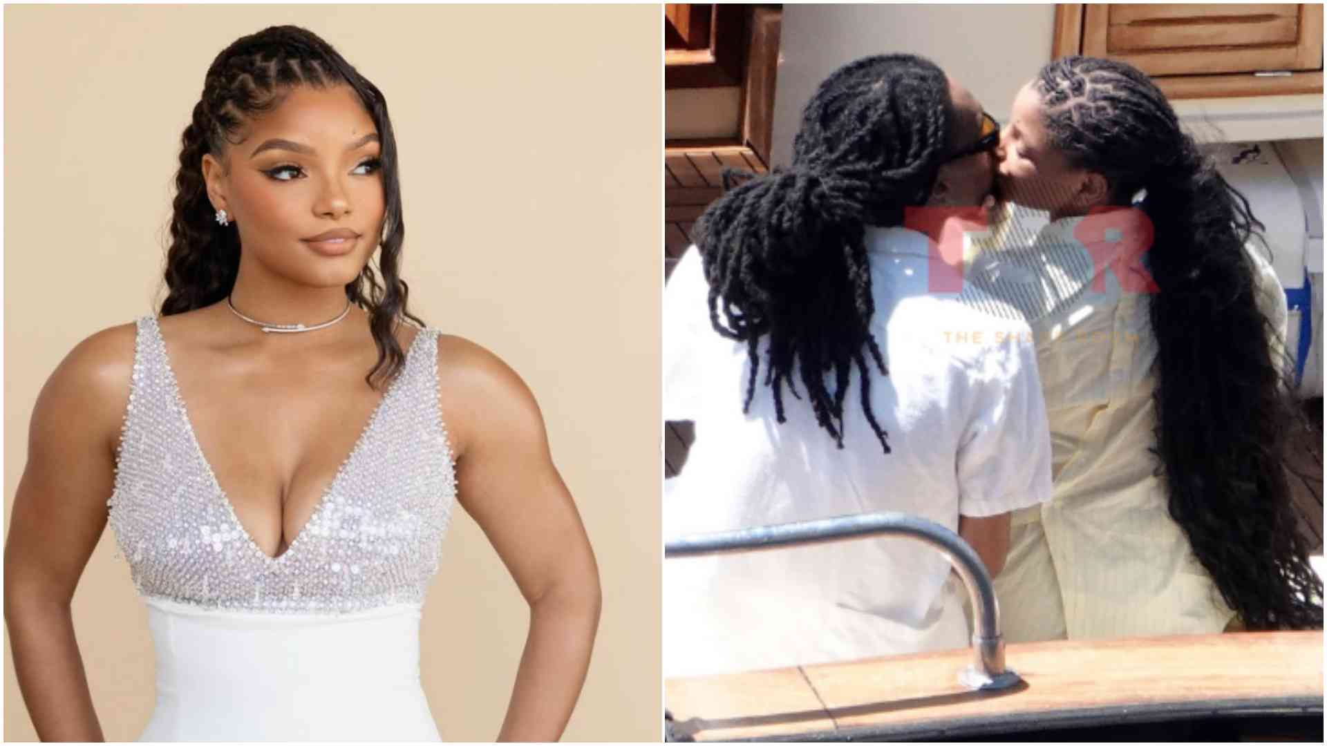 Halle Bailey, music producer Scott Bridgeway go public with new romance on luxurious Italian yacht getaway