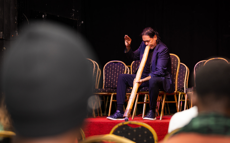 A musical journey across cultures: Oldest wind instrument the Didgeridoo meets classical violins