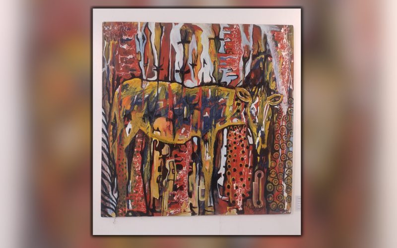 Artist Mutisya Kasamba examines society in a time of transformation in 'Change of Time'