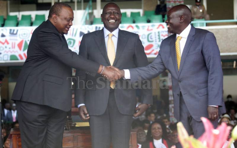 Gachagua seeks handshake with Uhuru in major change of tune - The Standard
