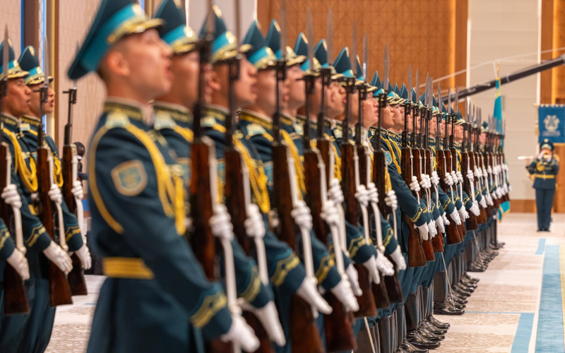PHOTOS: Maybach ride, guard of honour; Ruto receives king-like reception in Kazakhstan