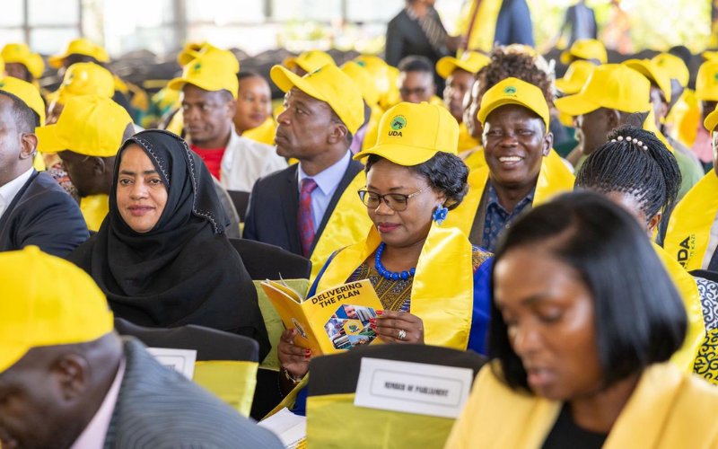 PHOTOS: Gathoni Wamuchomba attends UDA NGC meeting, hours after slamming Gachagua