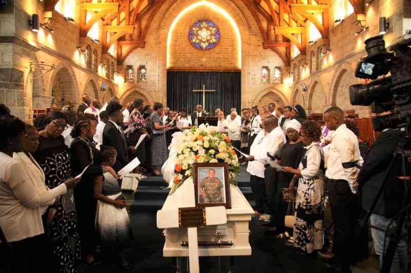 Photos: 9 emotional moments as Kenya bids farewell to legendary broadcaster Leonard Mambo Mbotela