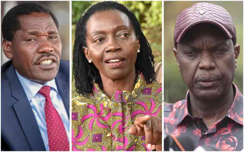 Karua, Kioni, and Wairia at the Forefront of Mount Kenya's Political Battle