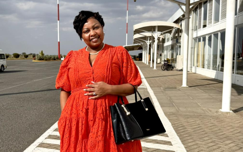 VIDEO: Millicent Omanga lights up Mkisii Festival with bubbly dance alongside Geoffrey Mosiria