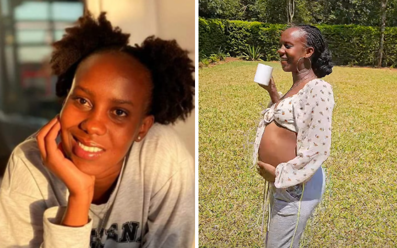 King Kalala announces first pregnancy with baby bump reveal: 'Hata simba hupatikana'