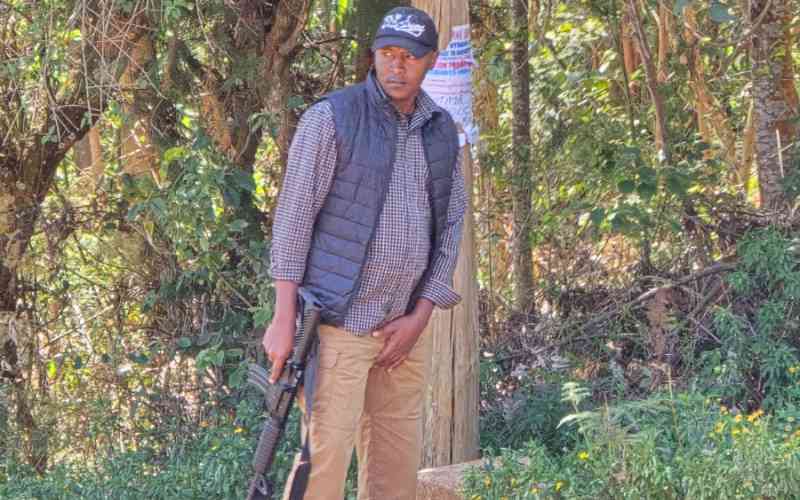 This man Kanja: Is he no longer in charge?