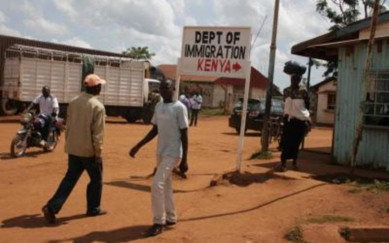 Busia border
