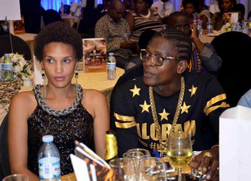 Singer Chameleone and his wife
