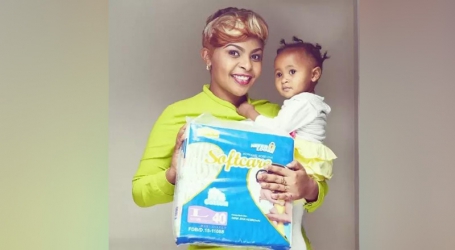 Size 8 celebrates her two children