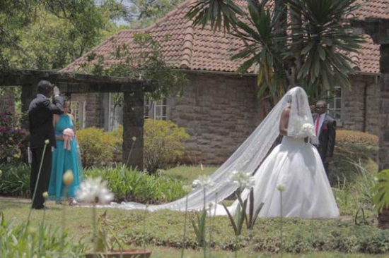 Betty Kyallo and Dennis Okari's wedding