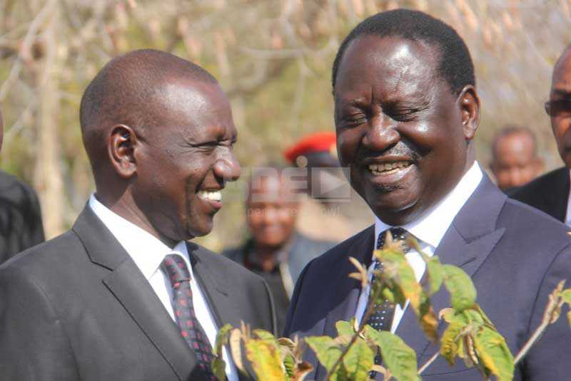 You need my support for 2022- Raila asks Ruto to reach out - The Standard  Entertainment