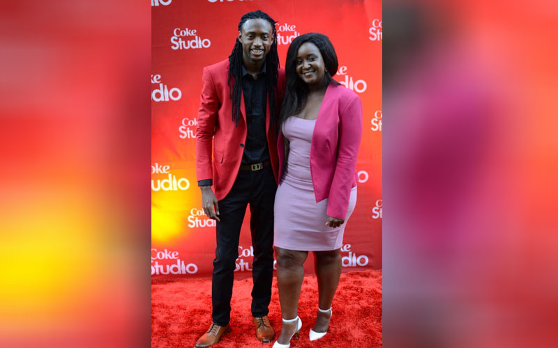Video producer J Blessing and Mercy Kyallo - Coke 