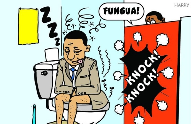 Aspiring MCA in Mombasa forced to clean toilet he soiled
