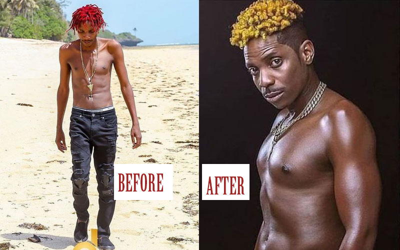 How Eric Omondi gained 25kgs in eight months