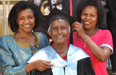 How I earned my masters degree at 80! Grandma eying doctorate tells it all 
