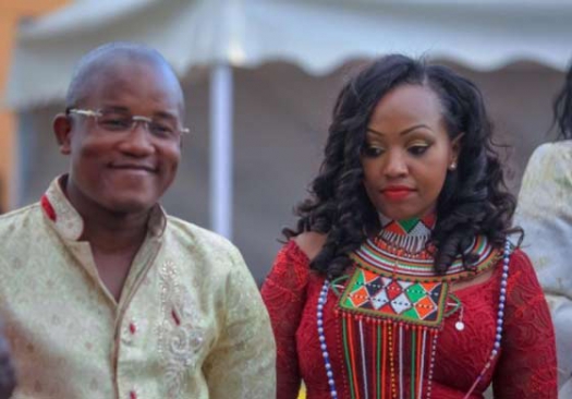 Jared Otieno and wife Kendi Mwiti