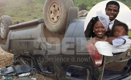 Allan Wanga and family survive car accident 