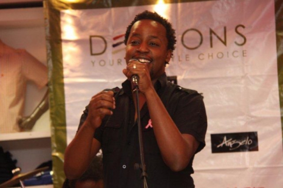 Singer Kanji Mbugua