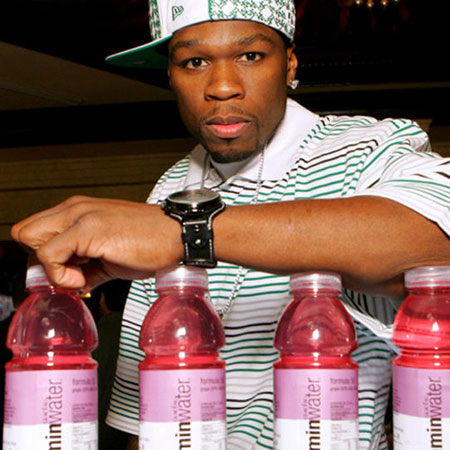 50 cent and vitamin water