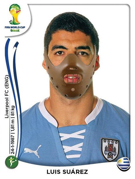 Suarez bite