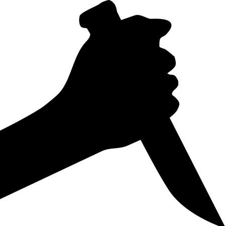 Stabbed woman