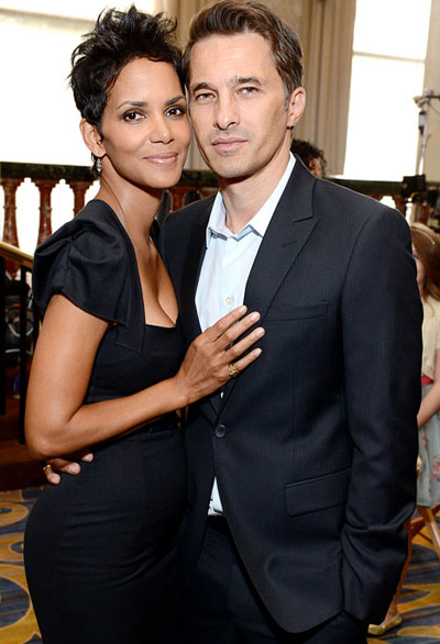 Halle Berry with Oliver Martinez 