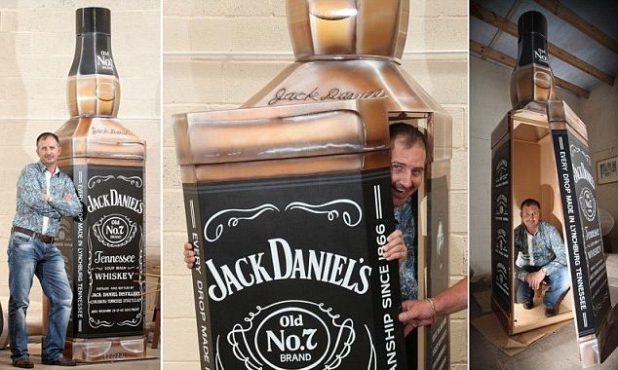 Jack Daniel's coffin