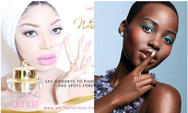 Skin bleaching queen lashes out at Lupita for being the face of