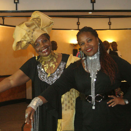 Orie Rogo and daughter