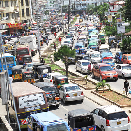 traffic in mombasa