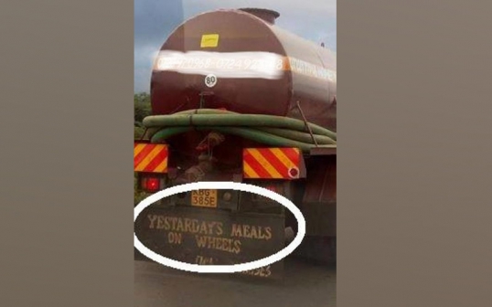 Louder than your girlfriend last night: 10 hilarious 'wise sayings' on back  of Kenyan vehicles - The Standard Entertainment
