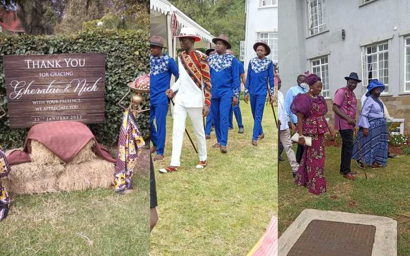 Photos: DP Ruto’s son, Nick, holds dowry negotiation ceremony