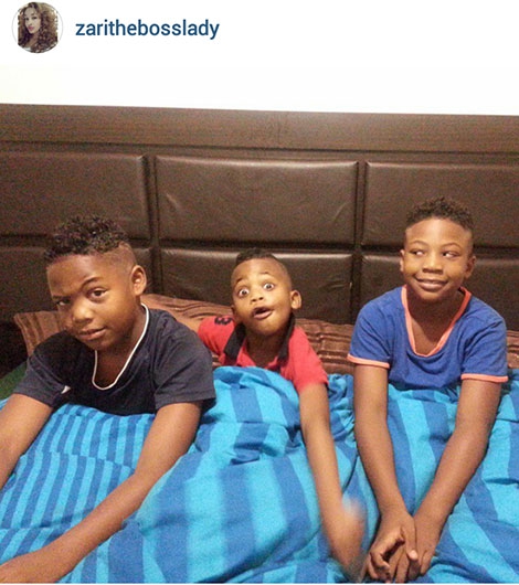 Zari Hassan's children