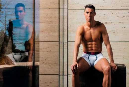 520px x 350px - PHOTOS: Cristiano Ronaldo strips to his boxers for sexy photoshoot - The  Standard Entertainment