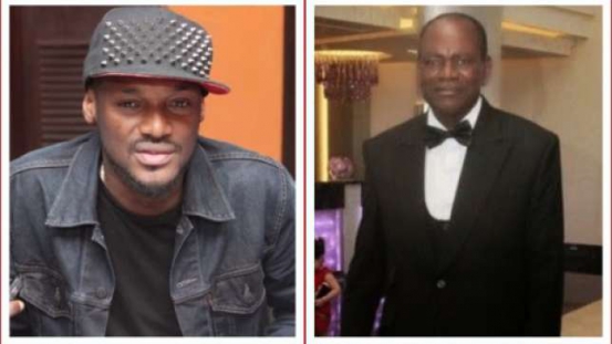 2face Idibia and father