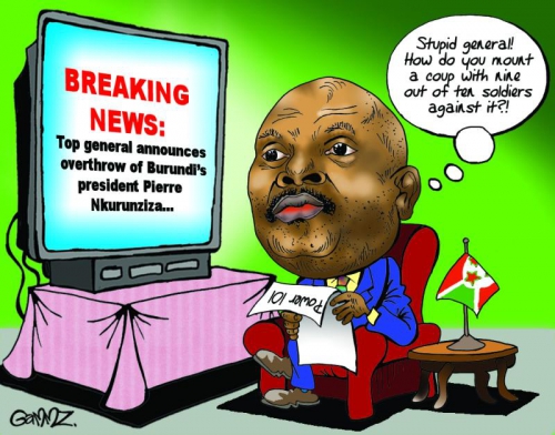 Clumpsy Burundi coup!
