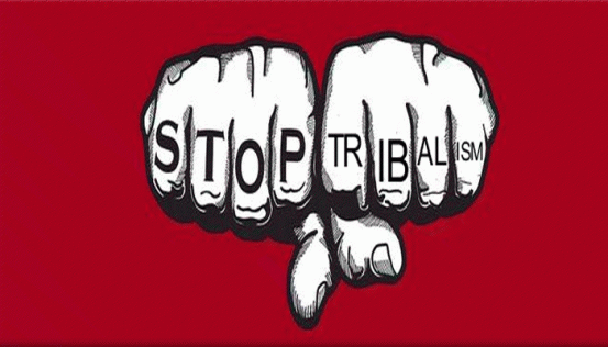 Stop tribalism    Photo: www.africanplato.com