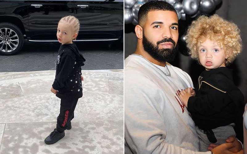 Drake fans delighted as he shares rare photo of son Adonis on first day ...