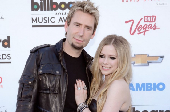 Avril Lavigne and Chad Krouger