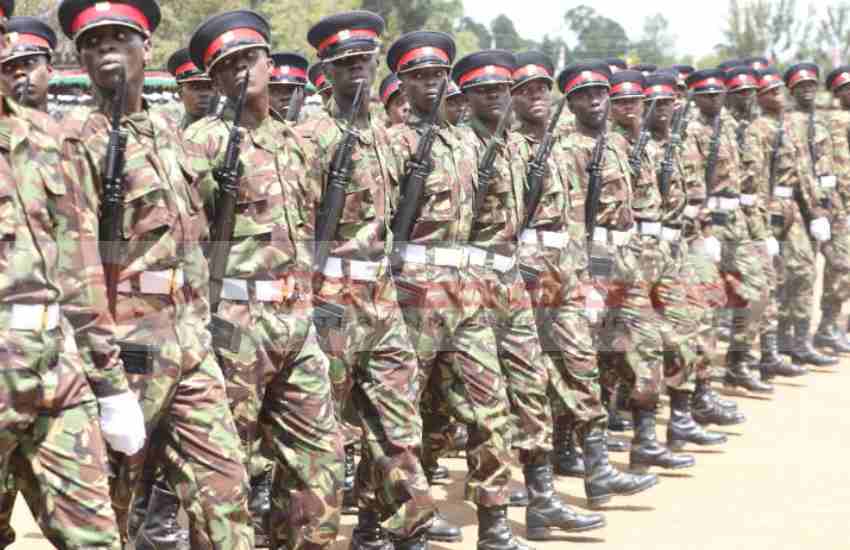 kdf-proposes-university-for-military-officers-the-standard-entertainment