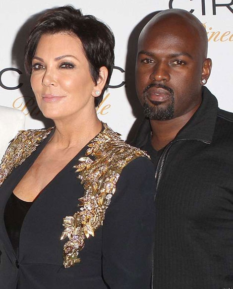 Kris Jenner and Corey Gamble