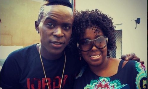Willy Paul and his mother
