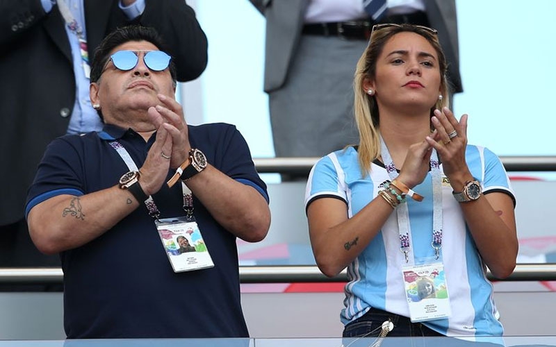 Diego Maradona kicked out of own home by young fiancee