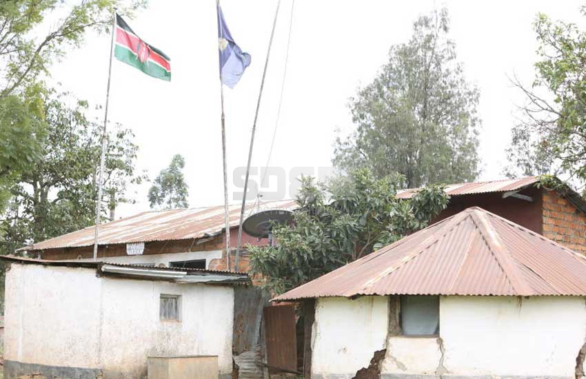Police station located next to powerful CS’ home falling apart